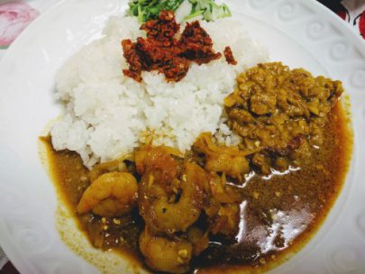 スリランカ風えびカレー