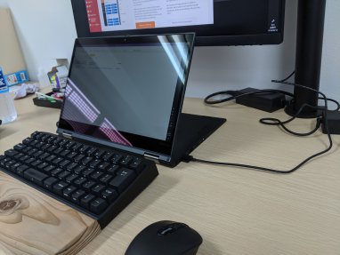 Thinkpad X390 Yogaの使い心地