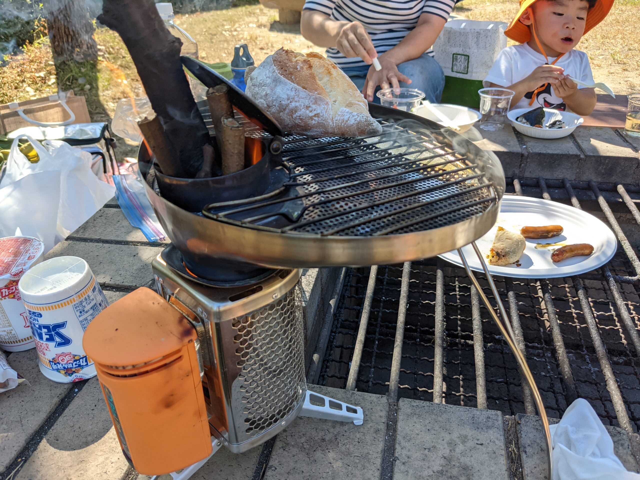 外で焚き火をお手軽に